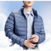 京东百亿补贴：京东京造 air+零压羽绒 轻薄羽绒服男外套冬立领白鸭绒 XL 多色可选