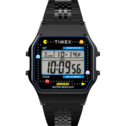 天美时（TIMEX）手表PAC-MAN吃豆人联名款中性男女方块电子表TW2U32100