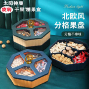 KIDNOAM 家用干果糖果盘盒 单层