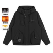 GXG 23冬季新品时尚抽绳连帽羽绒服男士户外保暖夹克外套上衣