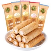 徐福记 注心饼干 卷心酥 休闲零食品下午茶点心425g/袋