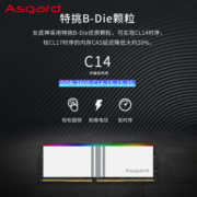 阿斯加特（Asgard）16GB(8Gx2)套 DDR4 3600 台式机内存条 RGB灯条 女武神·瓦尔基里 【C14】