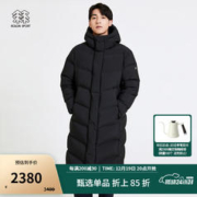 KOLON SPORT 可隆羽绒服 男子冬季户外防泼水防风保暖重量鹅绒服 LHDJ2WN151-BL 黑 170/M