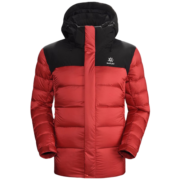 凯乐石（KAILAS）男款冬季800蓬防寒保暖鹅绒外套 KG2043506 幸运红/墨黑 XL