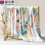 PLUS会员！FUANNA 富安娜 印记(150*200cm) 法兰绒毯