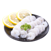 GUO LIAN国联 翡翠生虾仁 无冰净重1kg 156-198只 BAP认证国产白虾仁