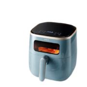飞利浦（PHILIPS） 空气炸锅5.6L大容量多功能全自动可视不用翻面海星底盘双层锅体HD9257 HD9257/80
