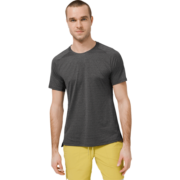 lululemon 丨Textured Training 男士运动短袖 T 恤 LM3CS0S 杂色石墨灰 S
