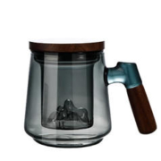 JXRA 高硼硅工夫茶泡茶壶 观山壶 500ml