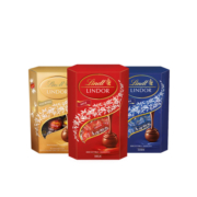 Lindt瑞士莲软心进口牛奶巧克力分享装200克*3盒