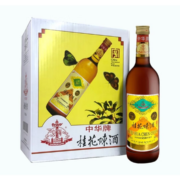 plus会员、概率券：龙徽 中华老字号桂花陈酒 果酒 甜酒 750ml*6 整箱装 +凑单品