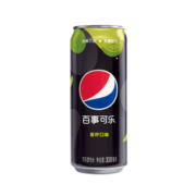 百事可乐 无糖 Pepsi 碳酸饮料 青柠味 汽水 细长 330ml*24听 整箱
