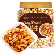 Plus会员:新边界 麻辣花生 400g  罐装
