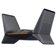 雷神（ThundeRobot）X5电竞路由器WiFi6满血AX6600千兆三频游戏加速四核CPU2.5G网口智能5G家用无线穿墙RA66