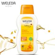 维蕾德(WELEDA)金盏花婴幼儿抚触按摩油 无香型 护肤油200ml