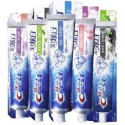 Crest 佳洁士 3D炫白牙膏5支180g小苏打美白牙膏去黄含氟防蛀清新口气共900g