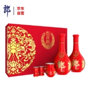 LANGJIU 郎酒 红花郎10 酱香型 白酒 53度 500ml*2瓶 礼盒装