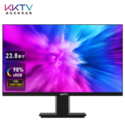 KKTV 23.8英寸 高清 75Hz Type-C接口反向充电 家用设计办公 低蓝光爱眼 显示屏 K24A1HFC