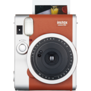 富士instax立拍立得 一次成像相机 mini90 棕色