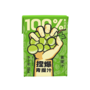 哪吒 捏爆100%果汁 青提汁200ml*12盒*2件