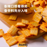 比逗仕 辣条锅巴香辣味脆虾片海苔芥末味办公室休闲食品解馋小零食