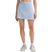 lululemon丨Pleated 女士高腰网球裙 *内衬款   LW8AG8S 蓝亚麻色 4