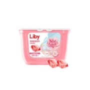给衣物肌肤般柔软感：Liby 立白 香柔倍净洗衣凝珠 40颗 沁润樱花香