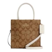 COACH 蔻驰 MINI CALLY老花琴谱包女士单肩斜挎手提包