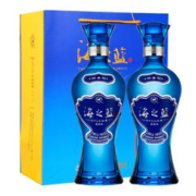 88VIP会员：YANGHE 洋河 海之蓝 蓝色经典 旗舰版 52%vol 浓香型白酒 520ml*2瓶