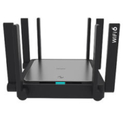 百亿补贴：Ruijie 锐捷 星耀X32 PRO 双频3200M 家用千兆Mesh无线路由器 WiFi 6 单个装 黑色