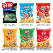 Qinqin 亲亲 小龙虾虾条80g大包薯片辣味宿舍耐吃小零食网红虾片休闲追剧