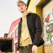 Dickies 帝客 休闲舒适拼接色厚外套秋冬男士充棉夹克 DK009487