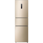 京东百亿补贴：Hisense 海信 BCD-207YK1FQ 直冷三门冰箱 207L 幻彩金