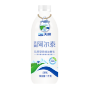 天润 TERUN 新疆特产 阿尔泰饮用型风味发酵乳 家庭装 1kg 酸奶