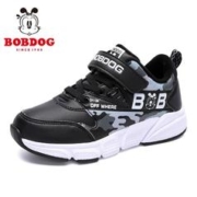 BoBDoG 巴布豆 童鞋男童加绒鞋2021冬季新款加厚保暖儿童二棉男孩运动鞋