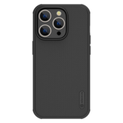 耐尔金 苹果iPhone14 Pro Max手机壳 磁吸充电磨砂防滑抗指纹全包气囊防摔简约轻薄保护套 护盾Pro黑色普通版