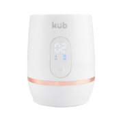 可优比（KUB）恒温摇奶器全自动保温暖奶搅拌器冲奶神器 典雅白