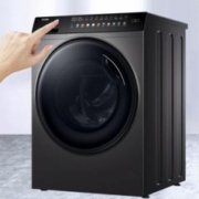 Haier 海尔 洗衣机全自动滚筒 洗烘一体机 10kg 玉墨银