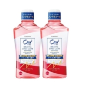 Ora2皓乐齿漱口水甜润苹果味460ml*2瓶无酒精清新口气除口臭便携