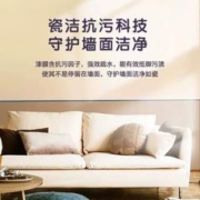 Dulux 多乐士 乳胶漆劲护瓷洁家用室内油漆涂料竹炭抗菌无添加白色墙面漆