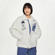 Lee 商场同款23秋冬新品舒适仿羊羔绒男女同款棉服