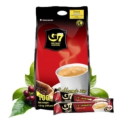 G7旗舰店越南进口原味咖啡速溶三合一咖啡粉速溶1+2提神1600g正品