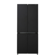 松下（Panasonic）家用十字对开门冰箱510升变频风冷无霜 智能APP 银离子除菌 NR-TD51CTA-K 磨砂黑金属面板