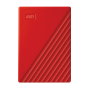 西部数据(WD) 1TB 移动硬盘 USB3.0 My Passport随行版2.5英寸 红 机械硬盘 手机笔记本外置外接存储 兼容Mac