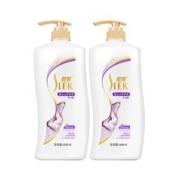 88VIP会员：SLEK 舒蕾 蚕丝丝质顺滑去屑洗发露 600ml*2瓶