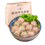 京东百亿补贴：潮味码头 潮汕牛肉丸 1.13kg4袋95%肉含量