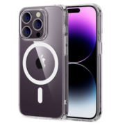 亿色【磁吸充电】苹果14Pro手机壳iPhone14Pro保护套Magsafe全包围气囊防摔手机壳透明超薄保护壳网红