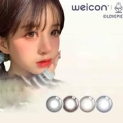 卫康MOMO兔联名美瞳半年抛2片