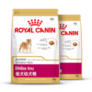皇家狗粮（Royal Canin） 柴犬幼犬全价粮 SIJ29 3kgX2