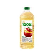再降价、限地区：汇源果汁100%苹果汁2000ml*1瓶实惠桶装2L+凑单品